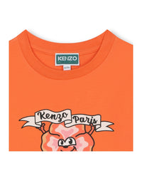 T-shirt à manches courtes en coton - Poppy red
