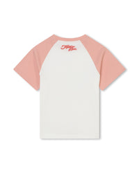 Short-sleeved cotton T-shirt - Ivory