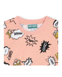 Short-sleeved cotton T-shirt - Nude