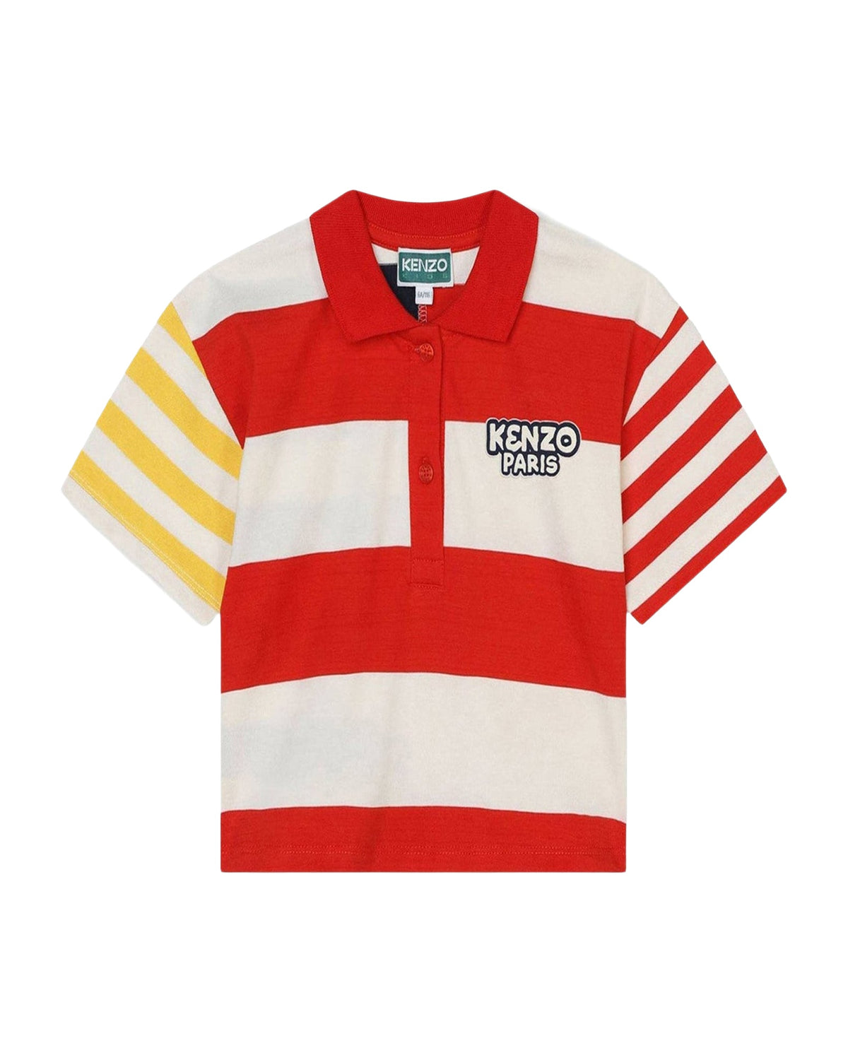 T-shirt à manches courtes en coton - Rouge Vermillon