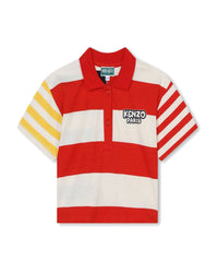 T-shirt à manches courtes en coton - Rouge vermillon