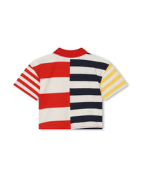 T-shirt à manches courtes en coton - Rouge vermillon