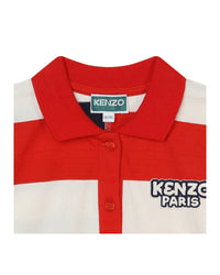 T-shirt à manches courtes en coton - Rouge vermillon