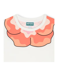 T-shirt en imprimé siglé - Ivoire