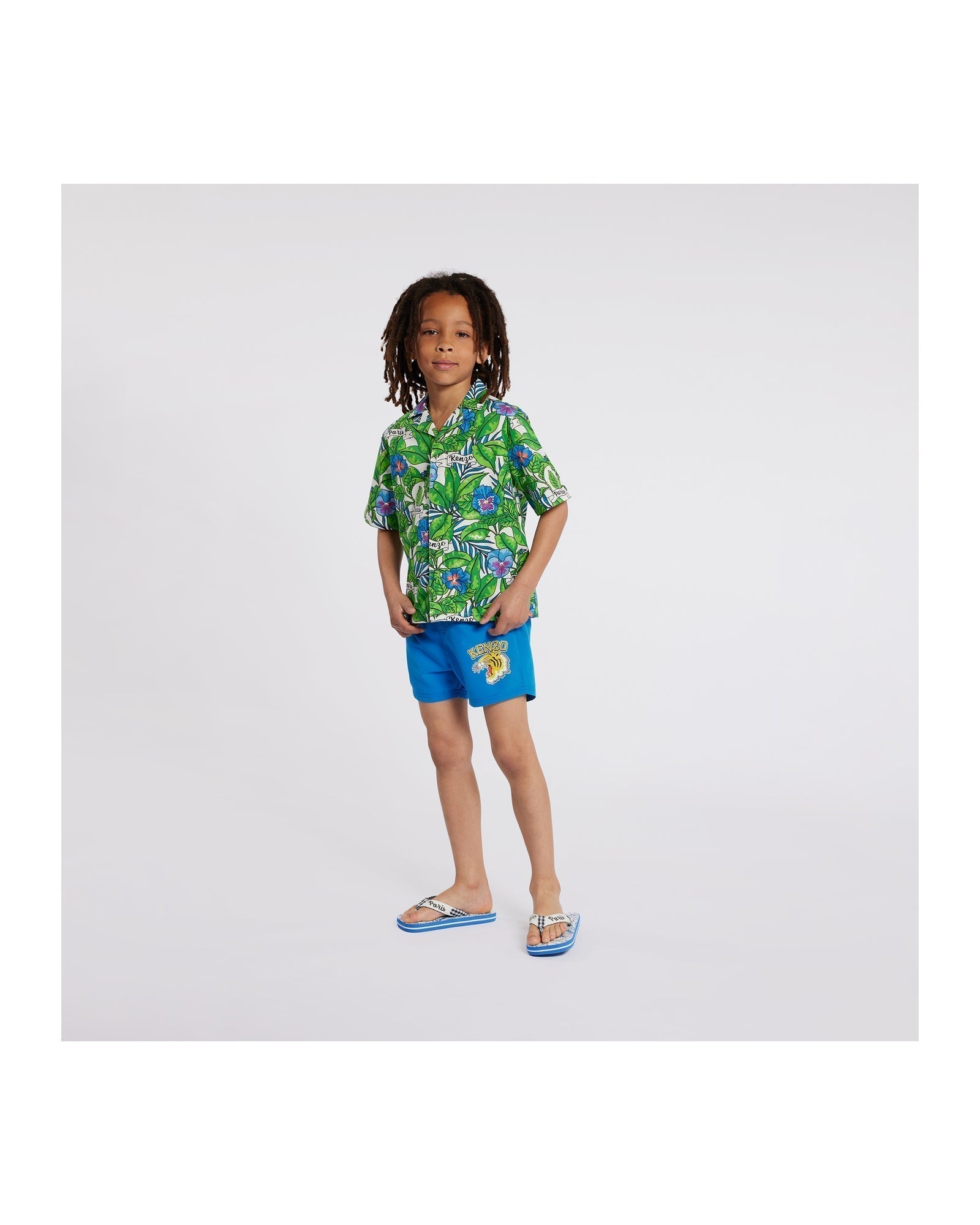 Short de bain - Bleu cobalt