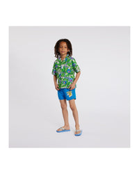 Short de bain - Bleu cobalt
