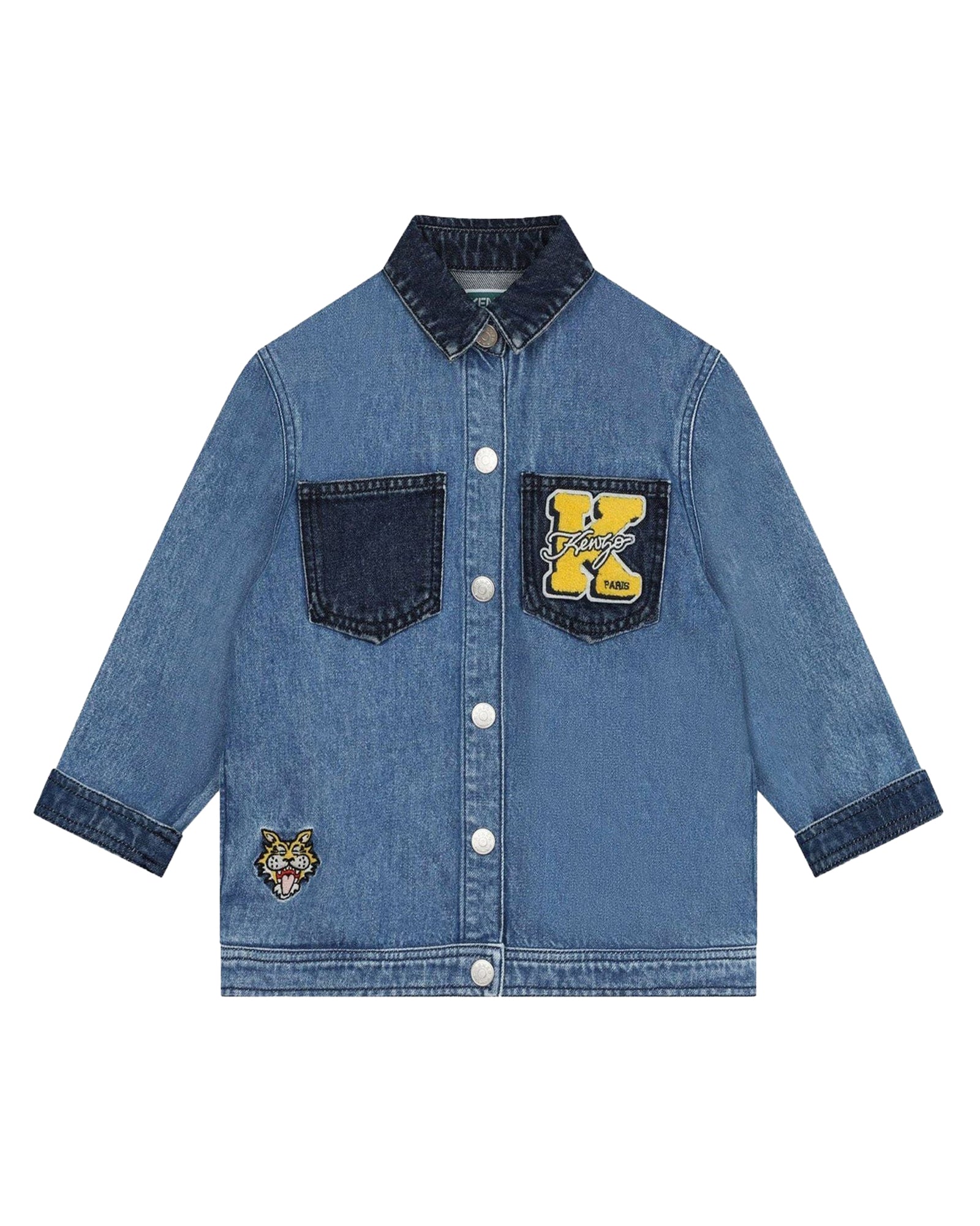 Veste à poches en denim - Bleach