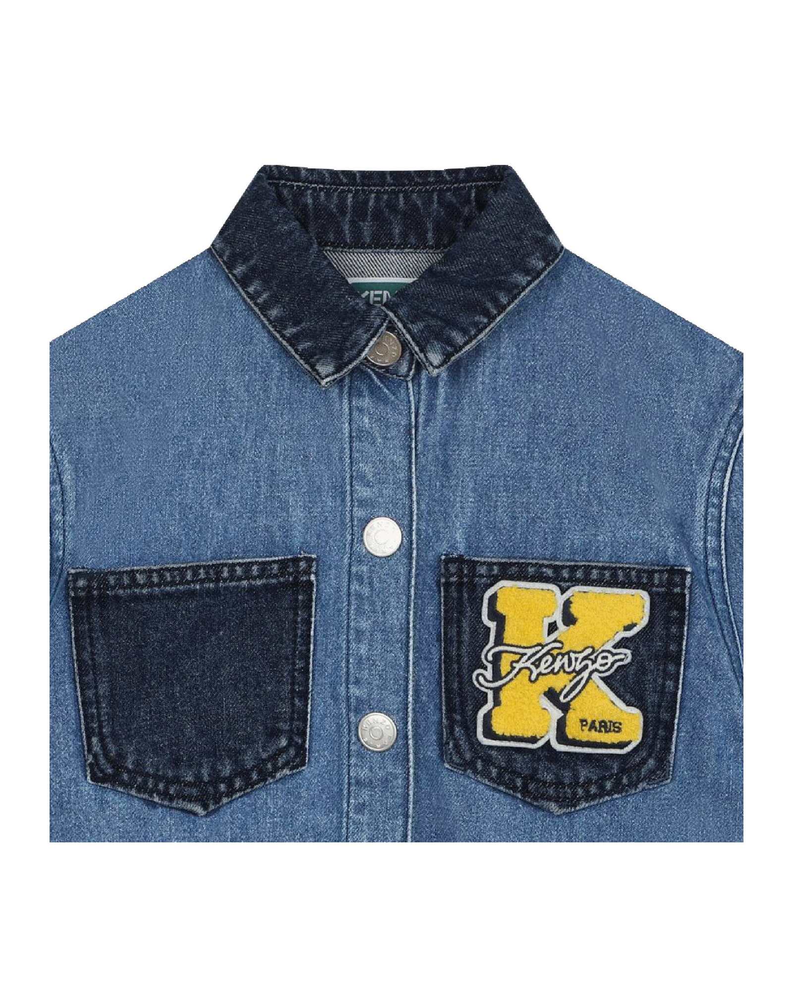 Veste à poches en denim - Bleach