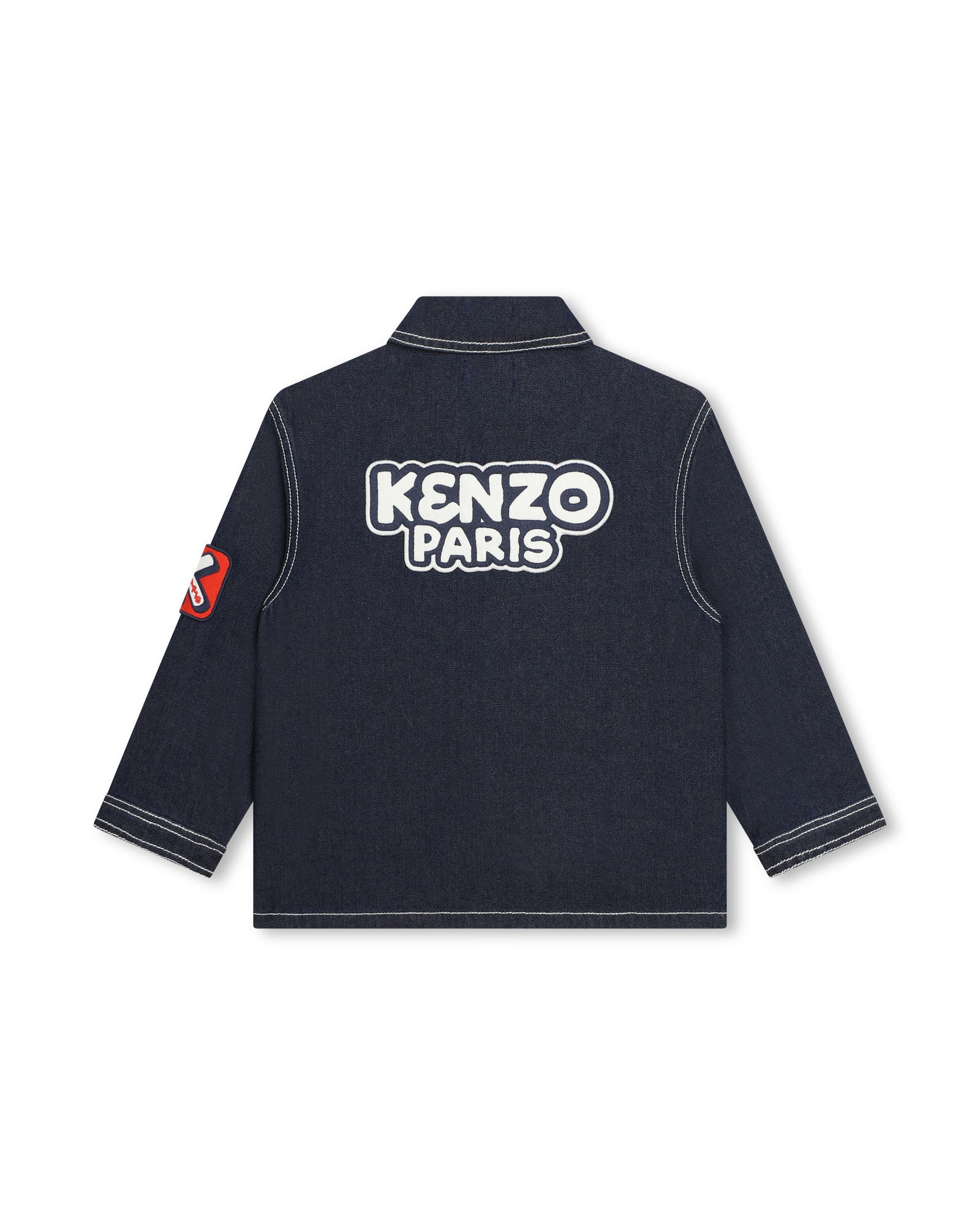 Veste denim en coton - Denim brut