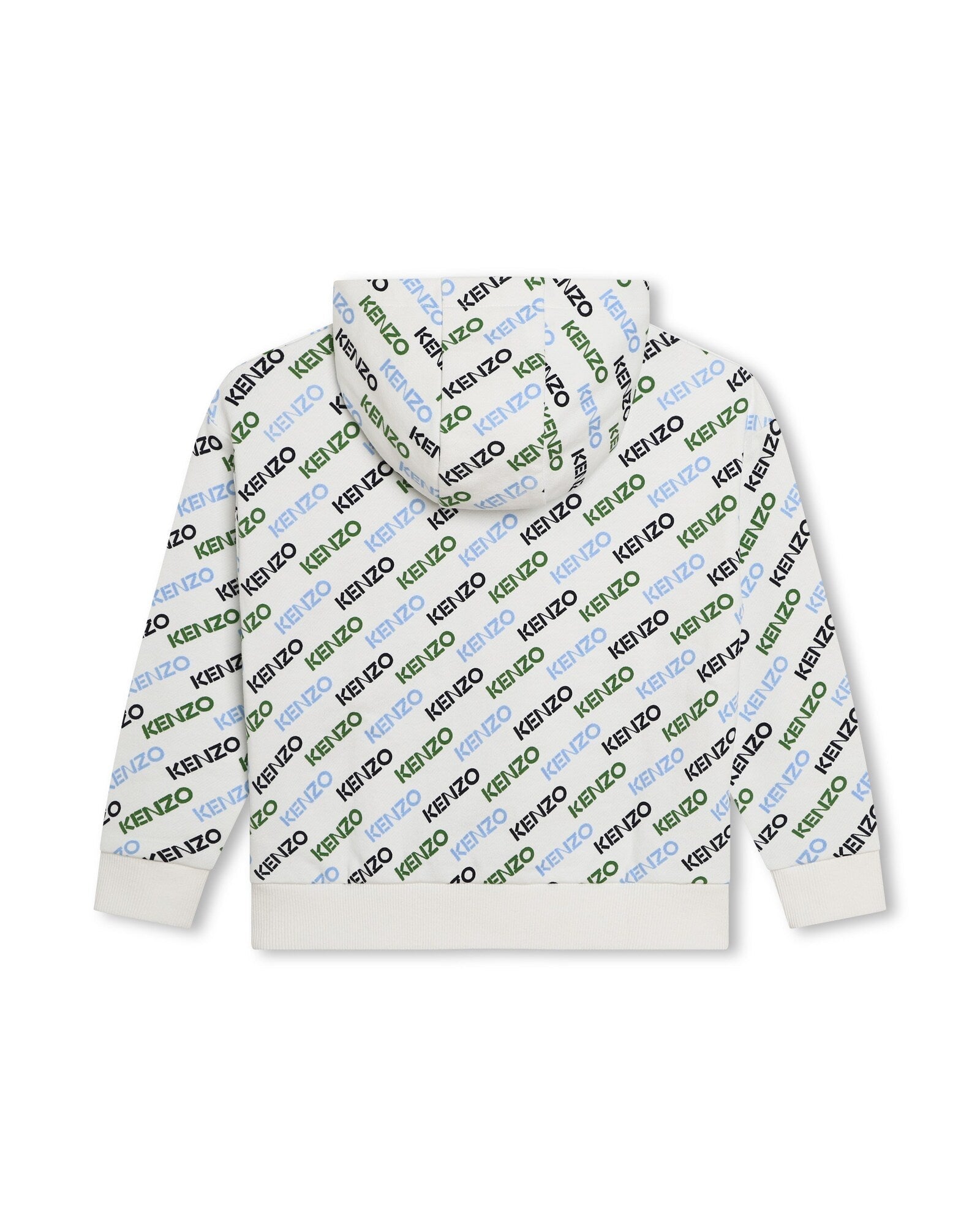 Cotton hooded sweatshirt - Ivory