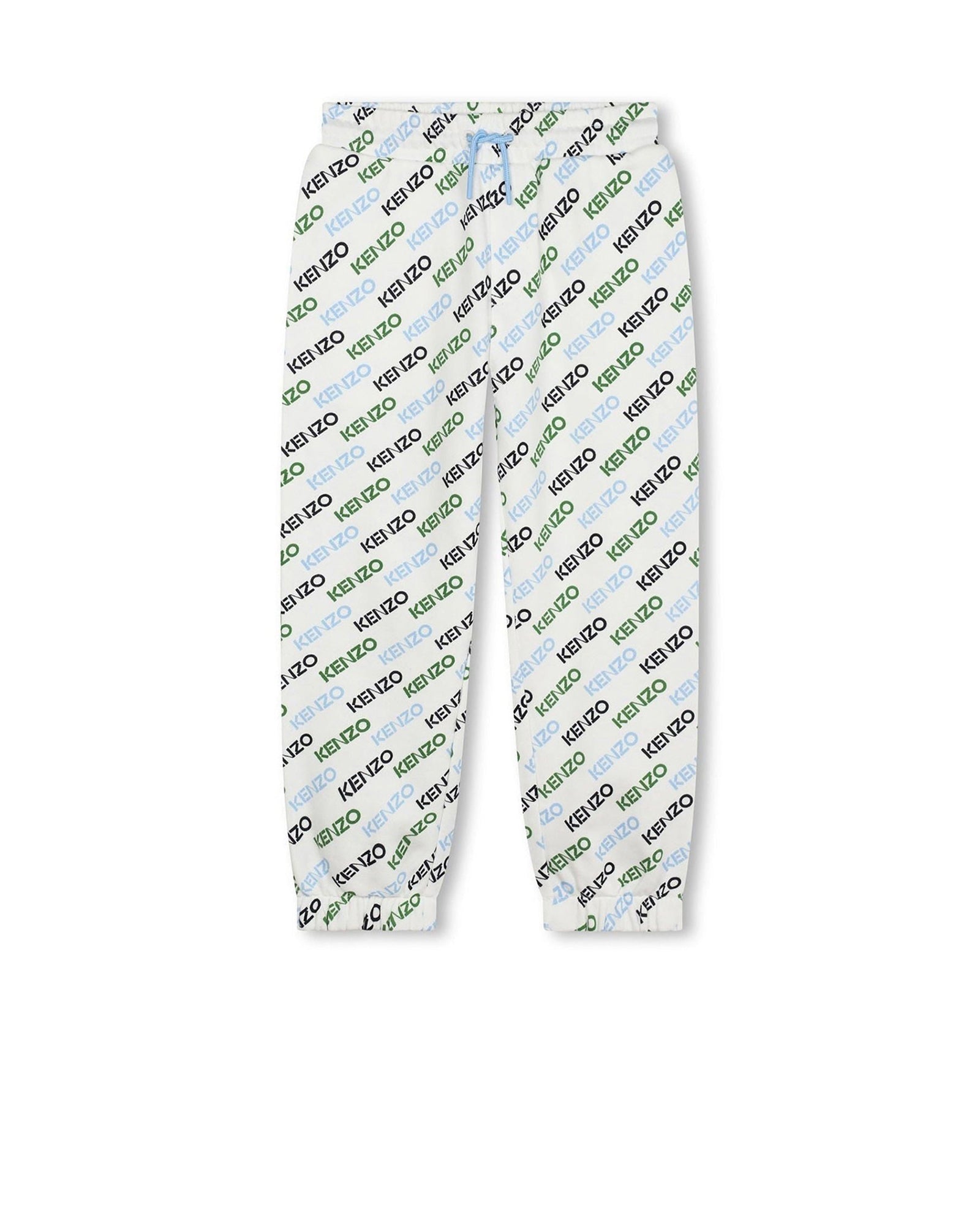 Cotton jogging trousers - Ivory