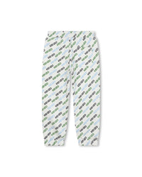 Cotton jogging trousers - Ivory