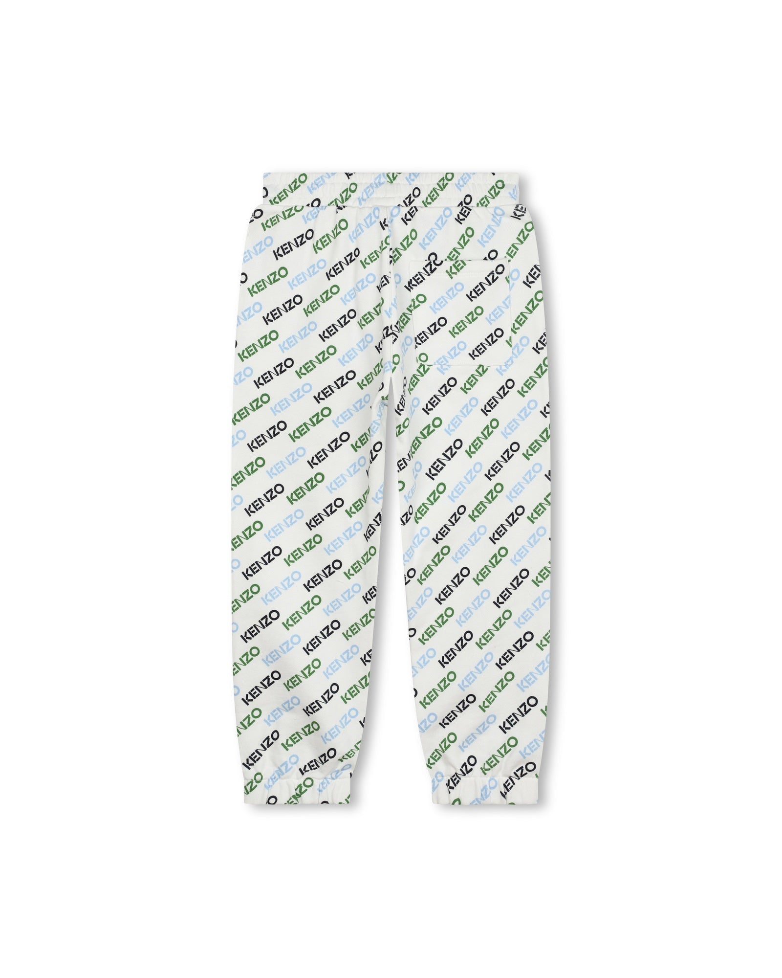 Cotton jogging trousers - Ivory