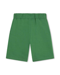 Bermuda à taille élastiquée en coton - Mint Green