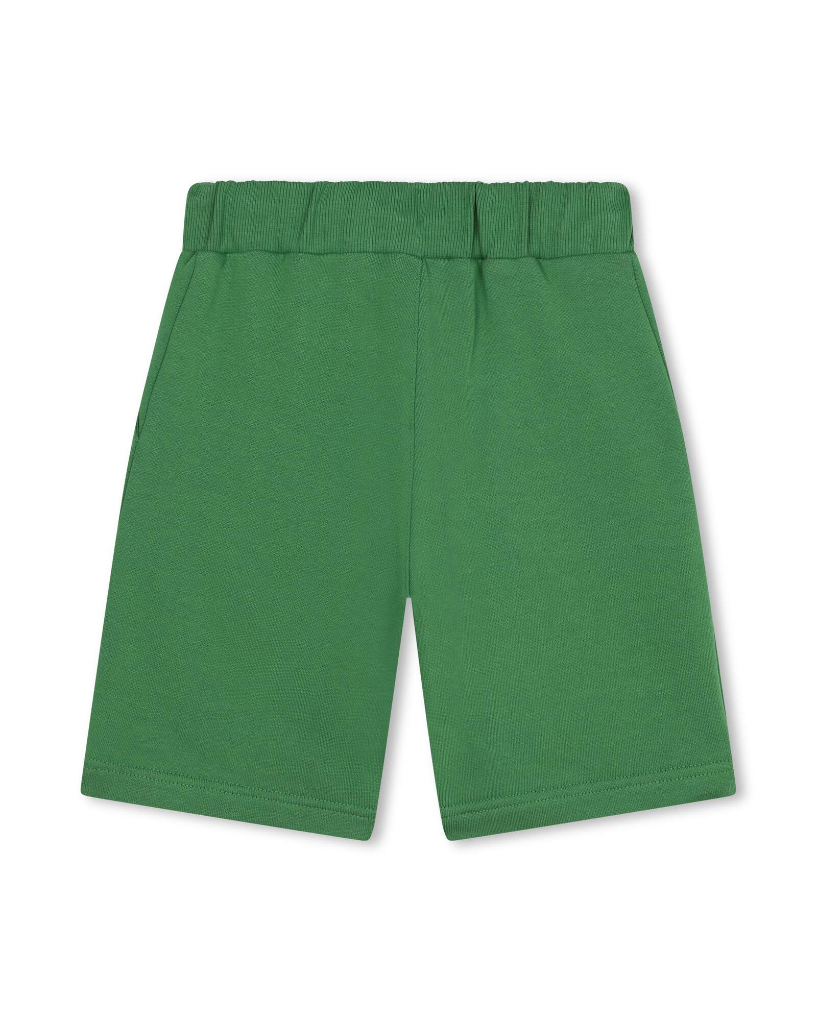 Bermuda à taille élastiquée en coton - Mint Green