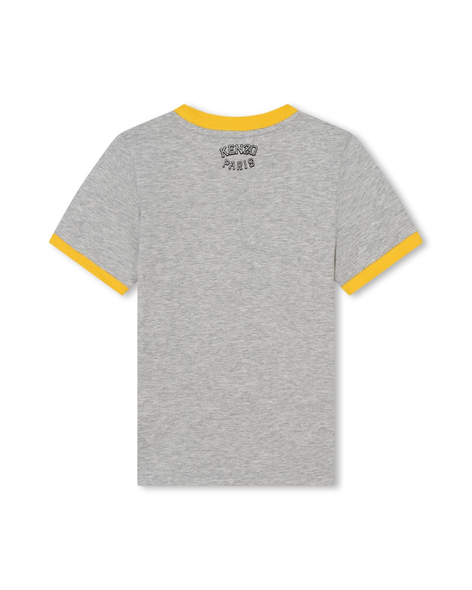 Short-sleeved cotton T-shirt - Mottled grey
