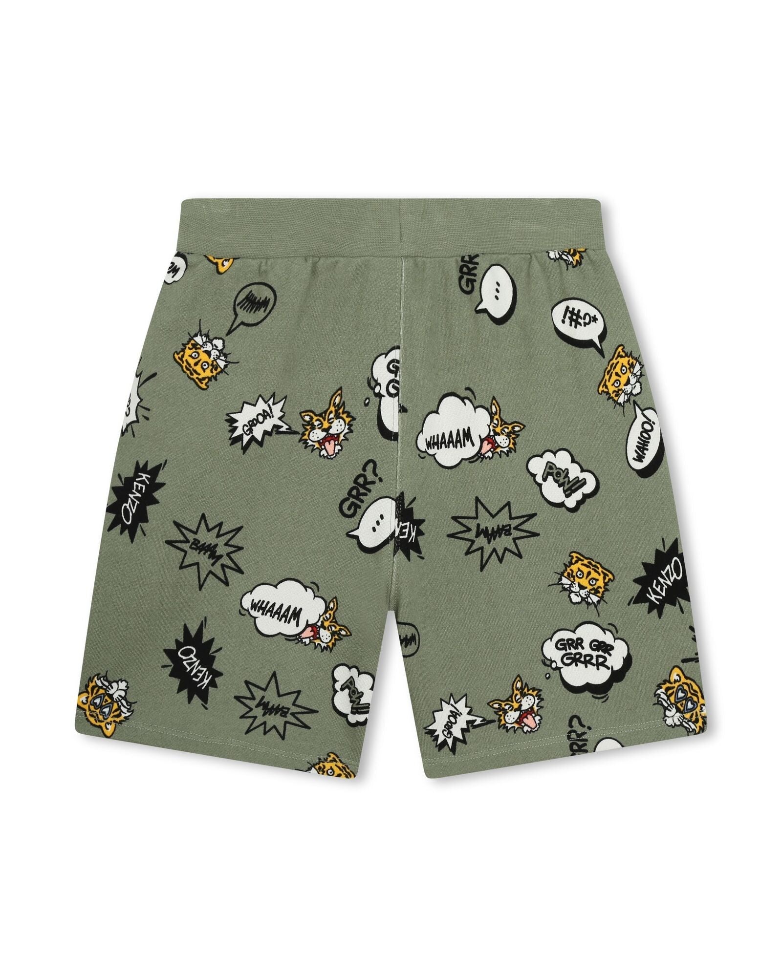 Bermuda en coton - Deep olive