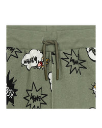 Bermuda en coton - Deep Olive