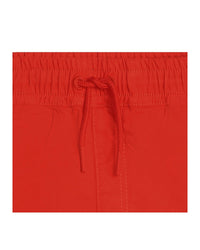 Bermuda en coton - Rouge vermillon
