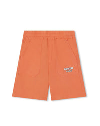 Bermuda à taille élastiquée - Poppy Red