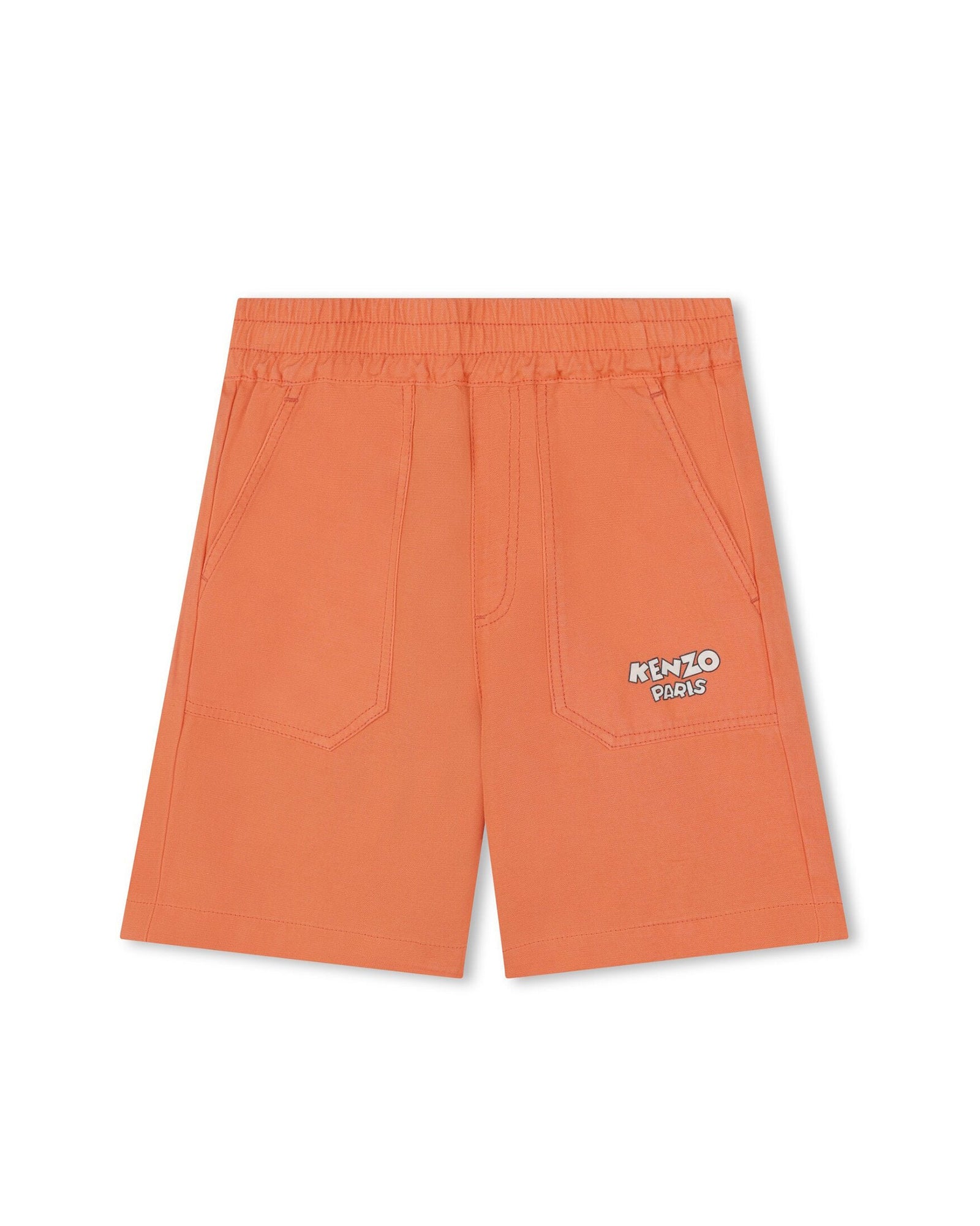 Bermuda à taille élastiquée - Poppy Red