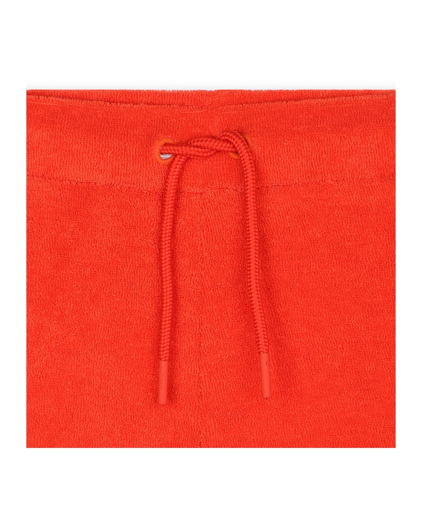 Short en coton - Rouge vermillon
