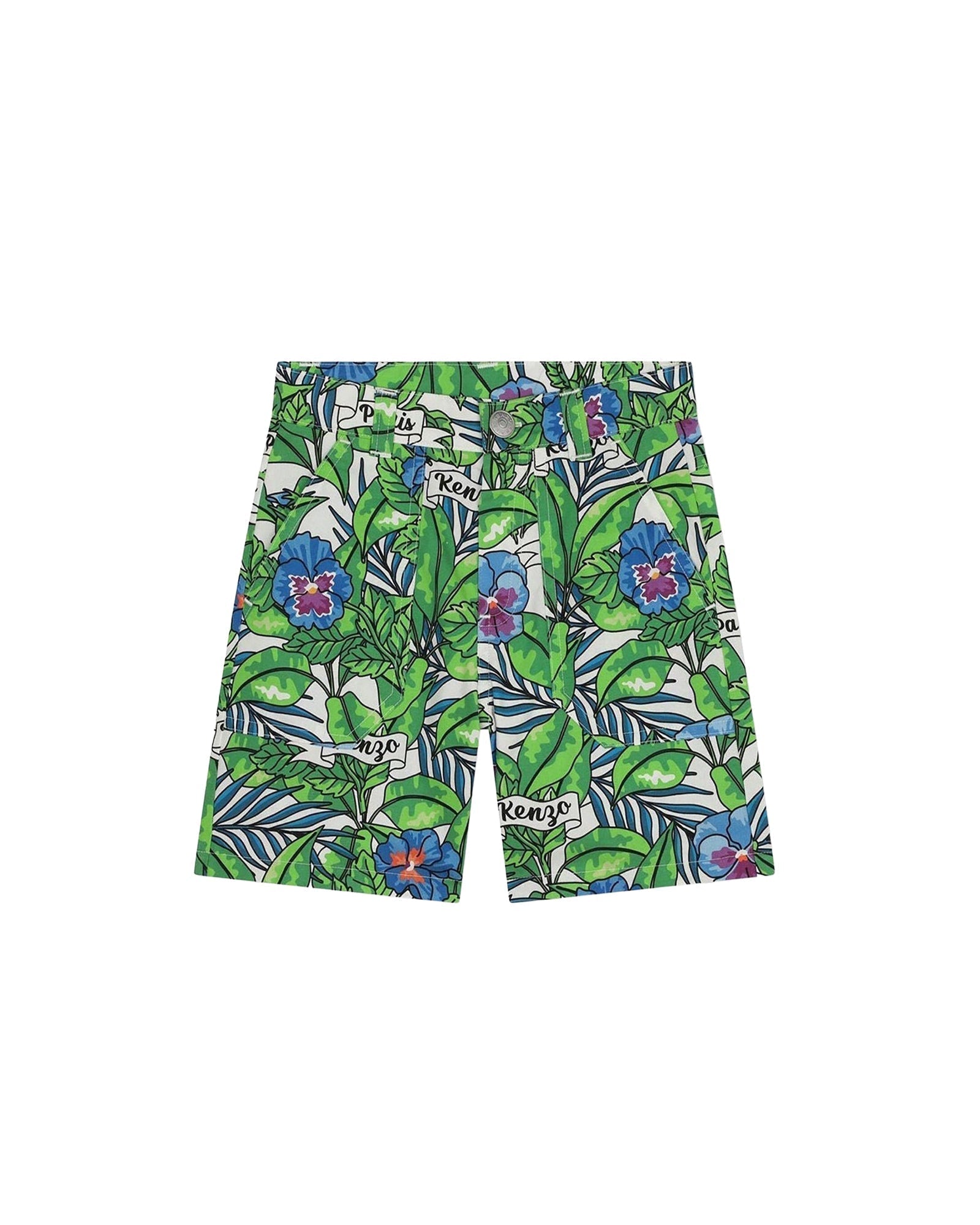 Bermuda en coton - Mint Green