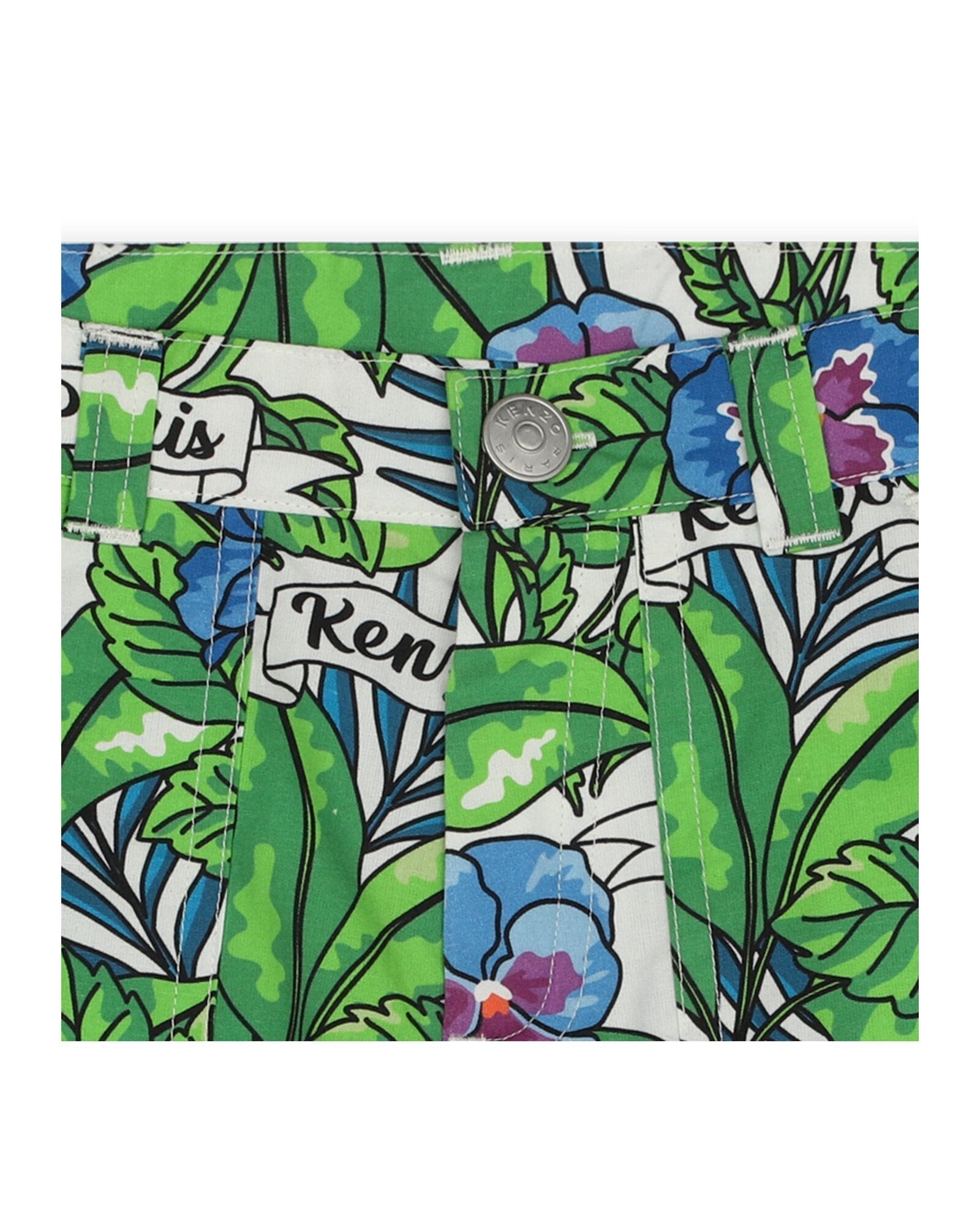 Bermuda en coton - Mint Green