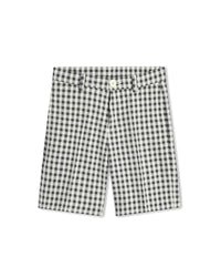 Bermuda en coton - Ecru gris