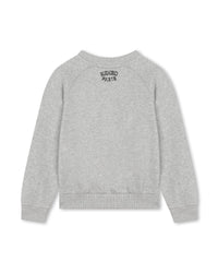 Sweatshirt en coton - Gris chiné