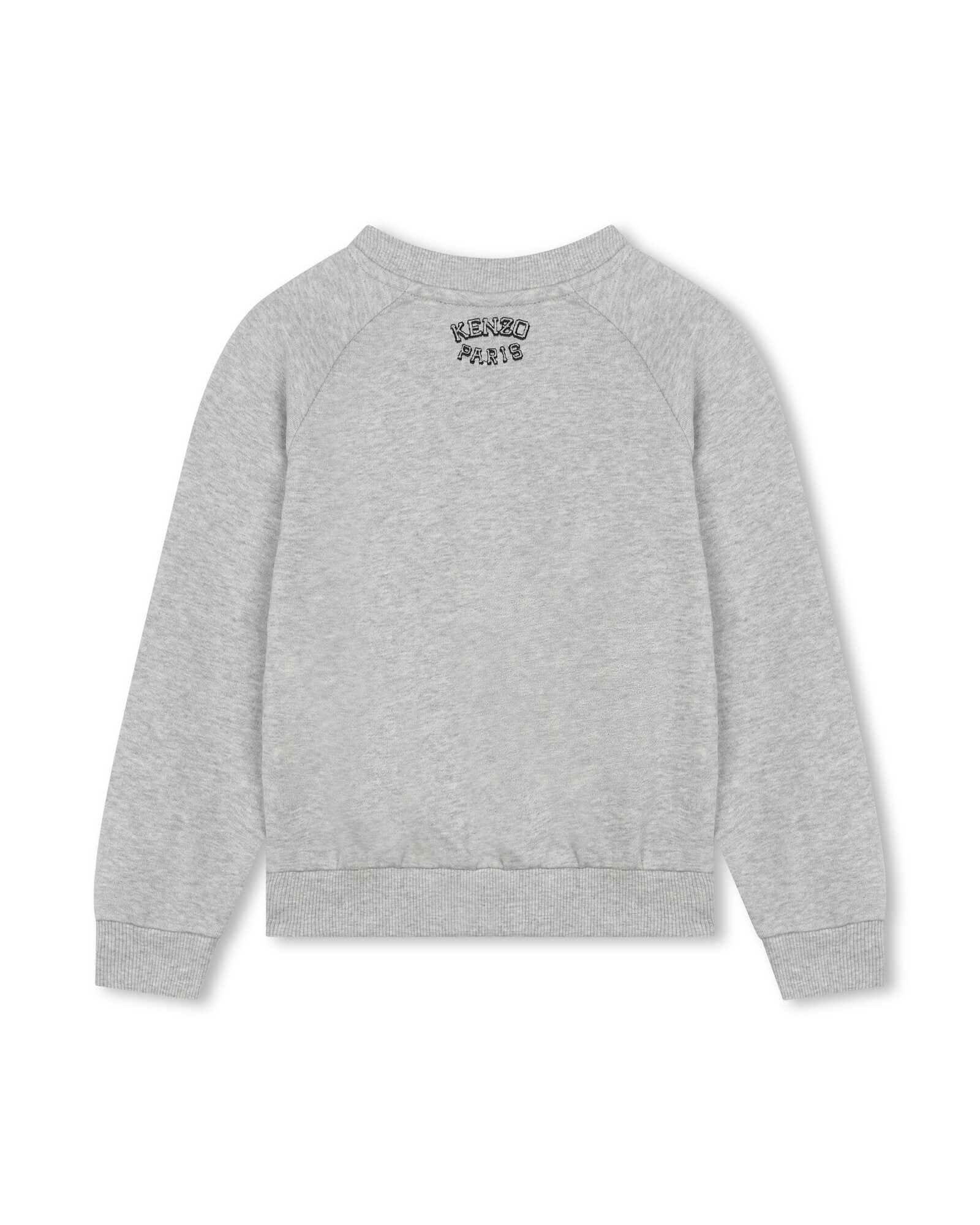 Sweatshirt en coton - Gris chiné