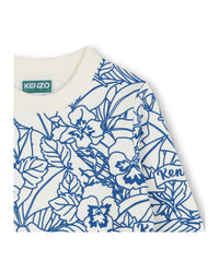 Sweatshirt en coton - Ivoire
