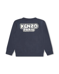 Sweatshirt en coton - Rouge vermillon