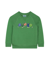 Sweatshirt en coton - Mint green