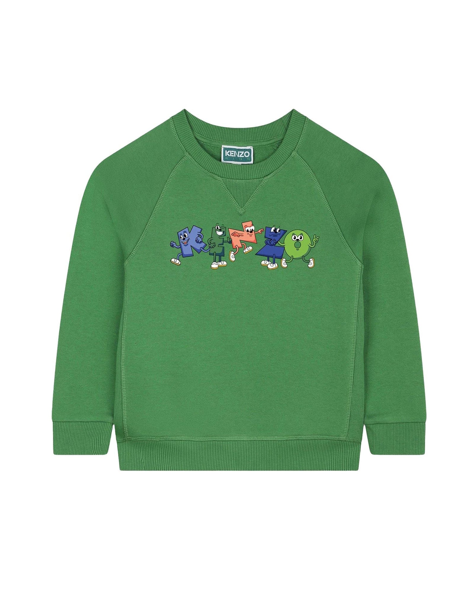 Sweatshirt en coton - Mint green
