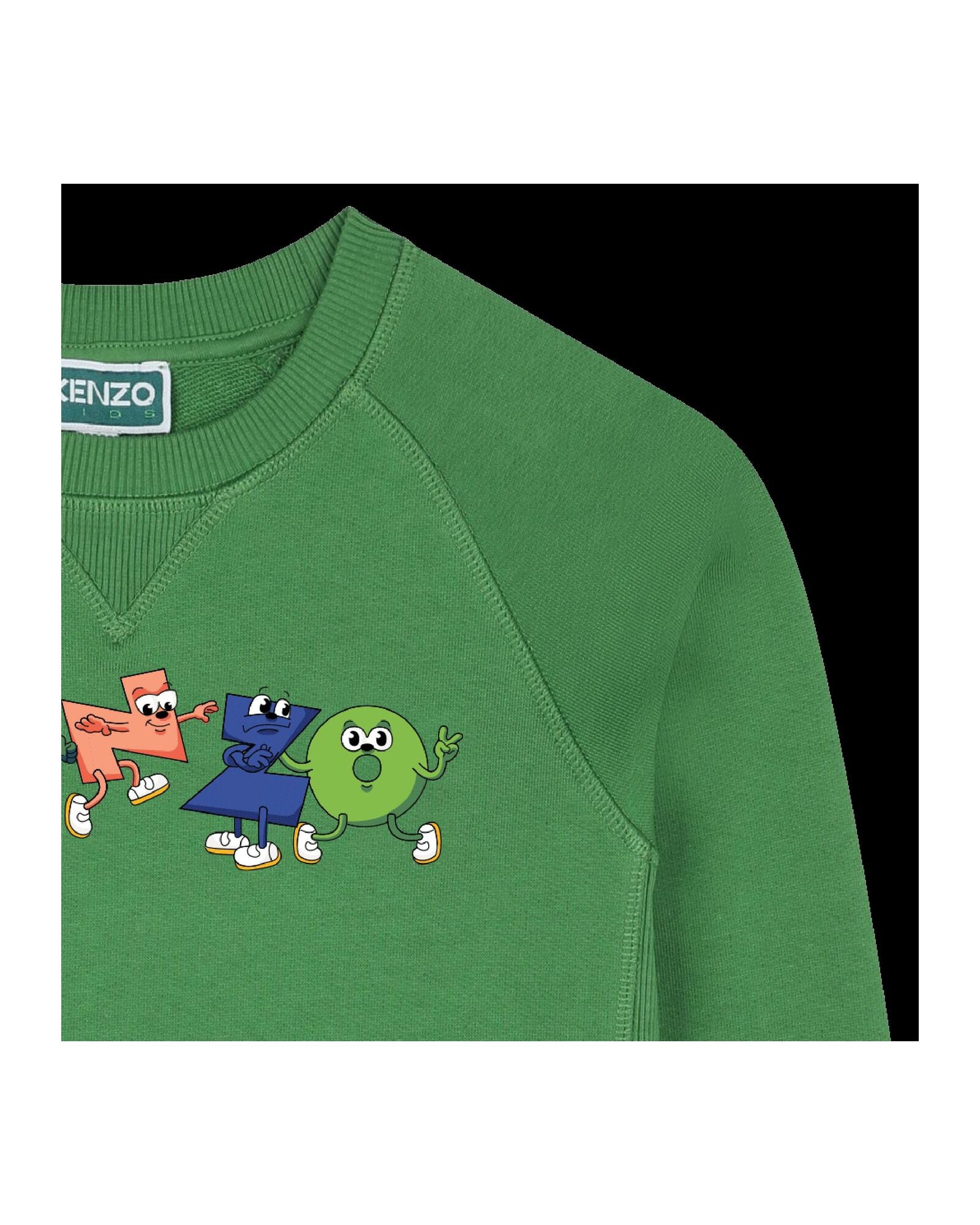 Sweatshirt en coton - Mint green