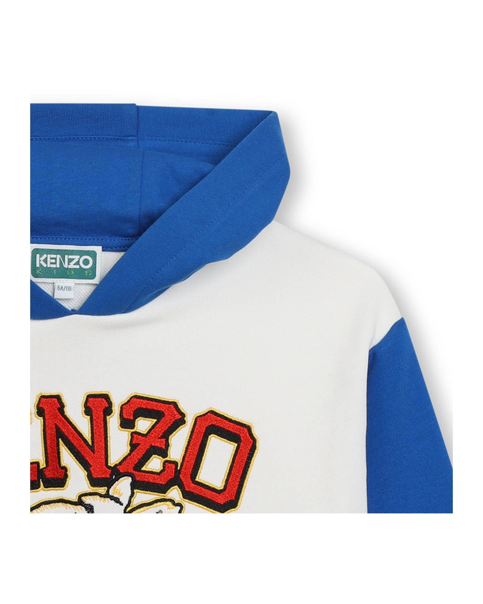 Sweatshirt à capuche en coton - Ivoire
