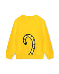 Sweatshirt en coton - Jaune nectar