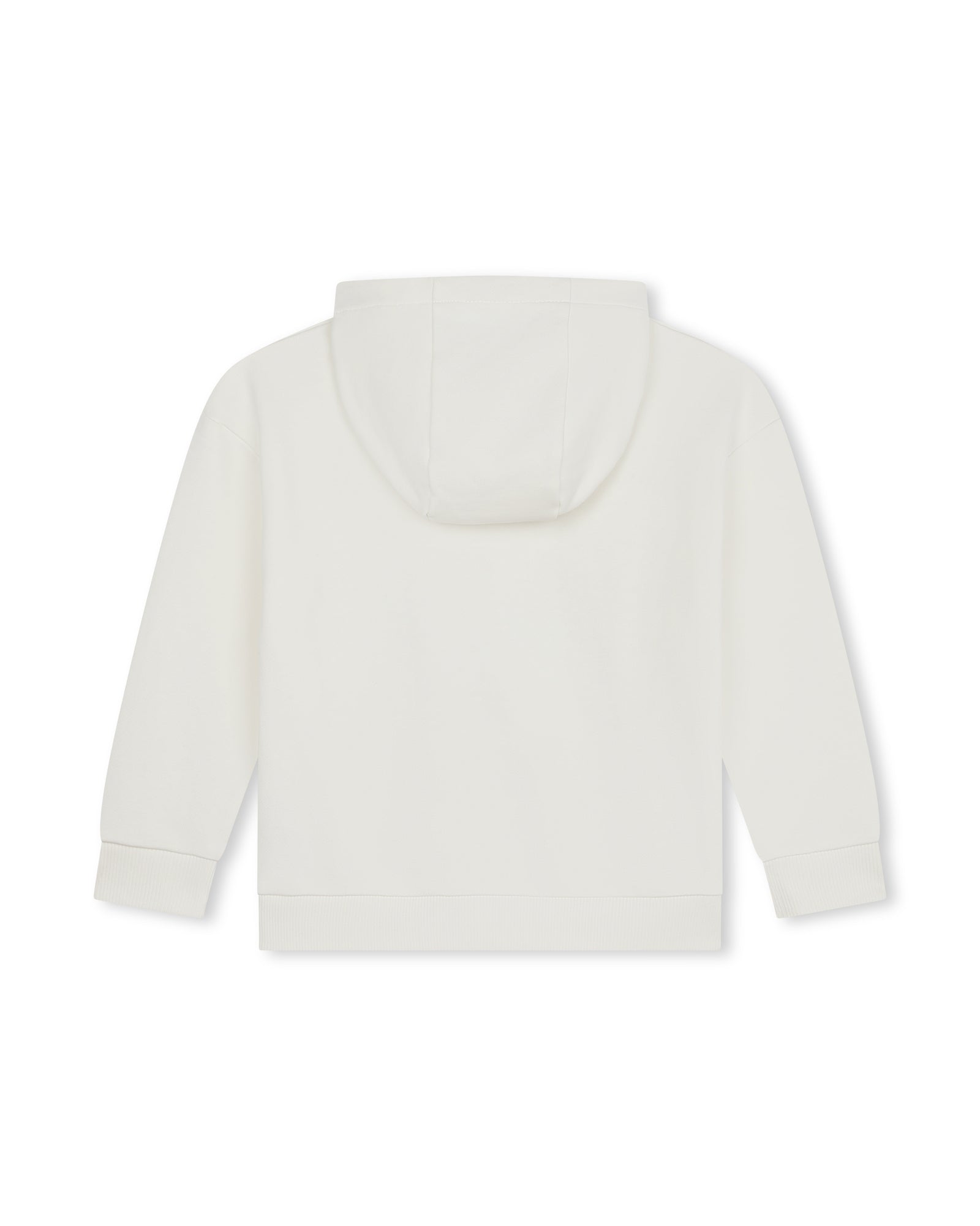 Sweatshirt à capuche en coton - Ivoire