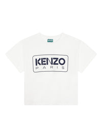 Short-sleeved cotton T-shirt - Ivory