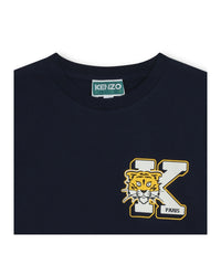 Short-sleeved T-shirt with cotton logo - Koniro