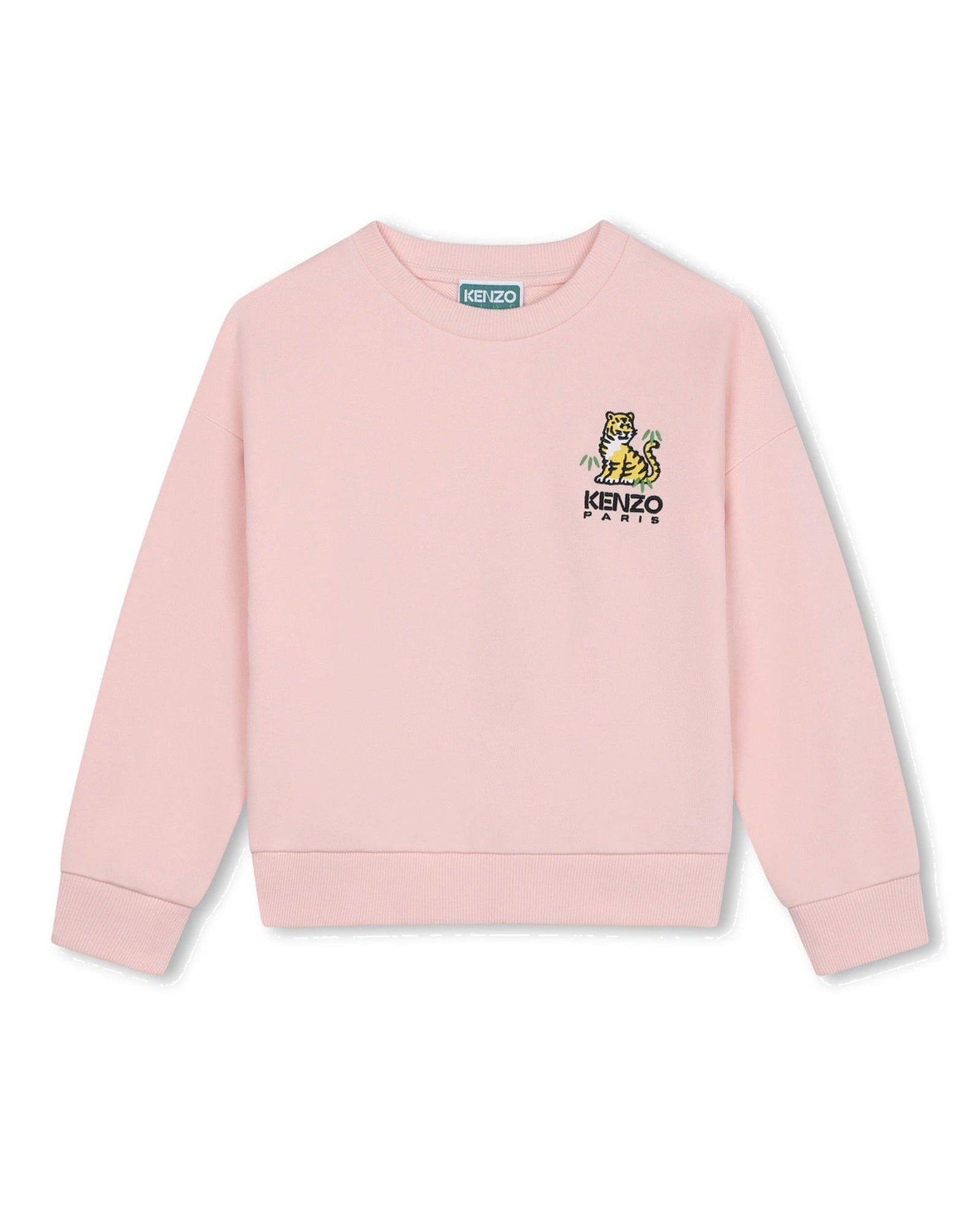 Sweatshirt en coton - Veiled rose