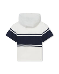Cotton short-sleeved T-shirt - Rice