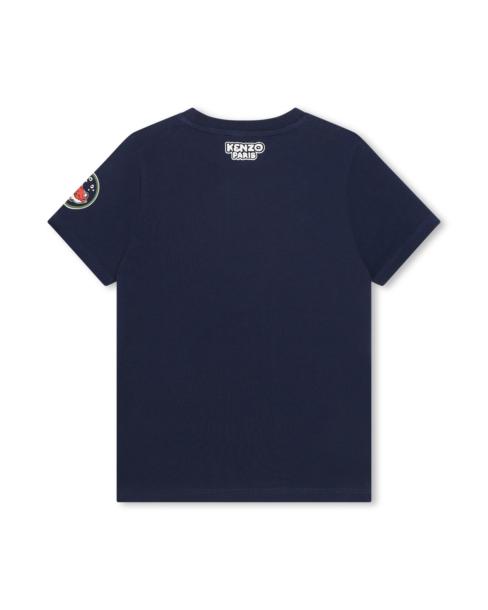 Short-sleeved T-shirt with cotton logo - Koniro