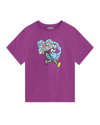 T-shirt à manches courtes en coton - Grape