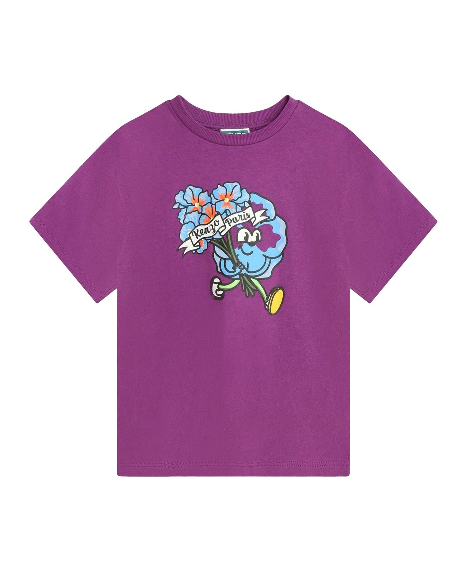 T-shirt à manches courtes en coton - Grape