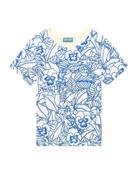 T-shirt à manches courtes en coton - Ivoire