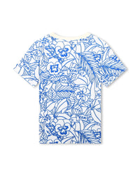 T-shirt à manches courtes en coton - Ivoire