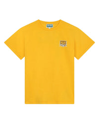 Short-sleeved cotton T-shirt - Nectar yellow
