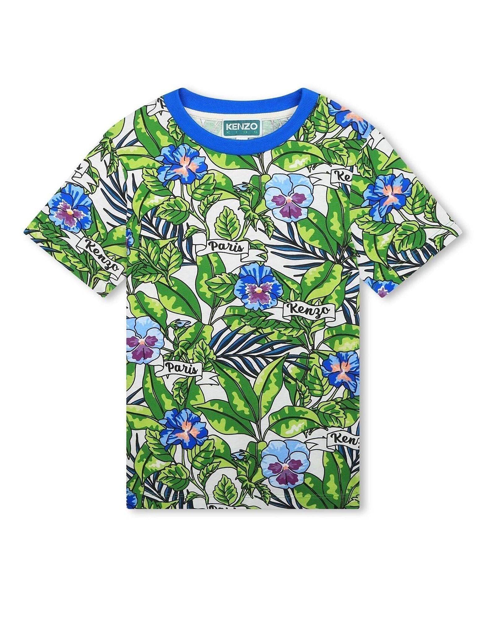 T-shirt à manches courtes en coton - Mint Green